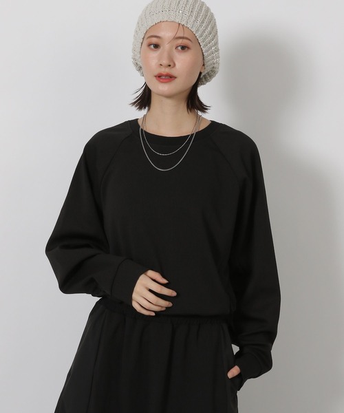 LAKOLE（ラコレ） tシャツ 布帛切替カットプルオーバー / 594552