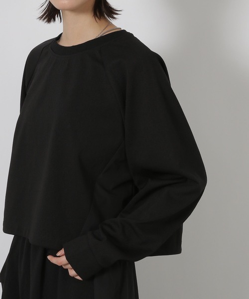 LAKOLE（ラコレ） tシャツ 布帛切替カットプルオーバー / 594552