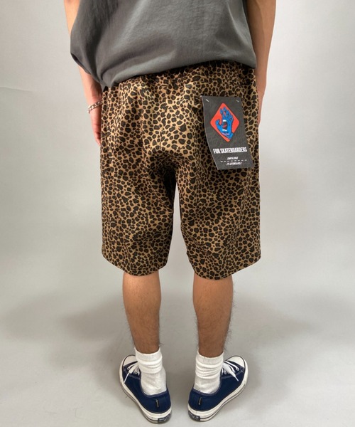 「SANTA CRUZ」 デニムハーフパンツ M ケミカルウォッシュ メンズ_画像8