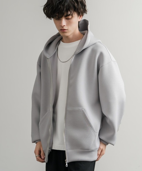 Rocky Monroe（ロッキーモンロー） パーカー ルーズシルエットペール