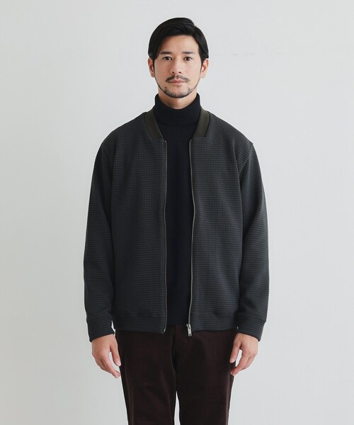 TAKEO タケオキクチTAKEO KIKUCHI リバーシブル・ドライバーズニット 