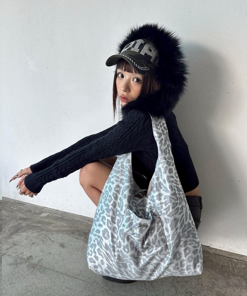 DAIYA（ダイヤ） トートバッグ d.i.a.プレート付き メタリック