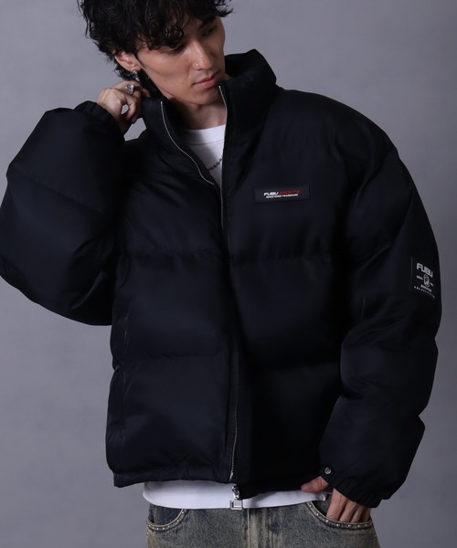 FUBU（フブ） ダウンジャケット ダウン Short Nylon Twill Puffer