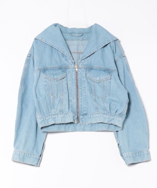 カレンテージ CURRENTAGE ジージャン デニムジャケット CURRENTAGE デニムジャケット gジャン 「CURRENTAGE/カレンテージ