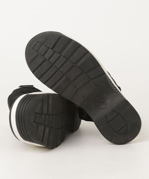 「SHAKA」 フラットサンダル 23cm ブラック レディース_画像3