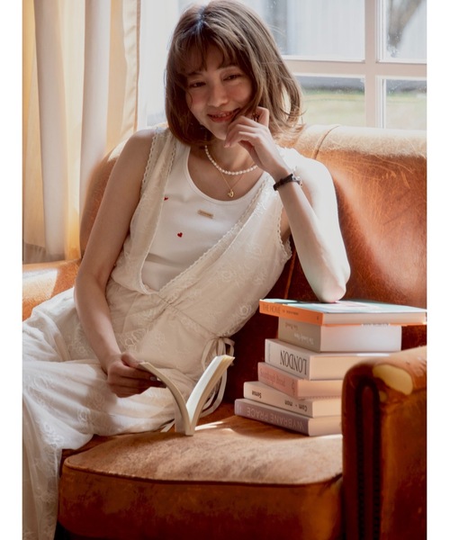 jumelle（ジュメロ） ノースリーブワンピース MEDIUM アイボリー