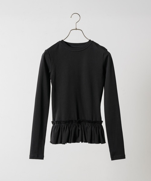 FEKETE（フェケテ） 長袖カットソー FREE ブラック レディース