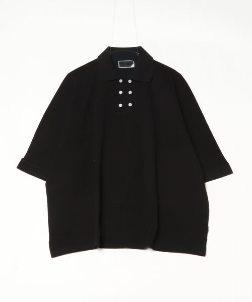 「PHINGERIN」 半袖ポロシャツ LARGE ブラック メンズ_画像3