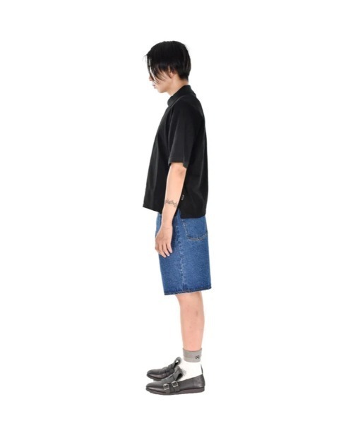 「PHINGERIN」 半袖ポロシャツ LARGE ブラック メンズ_画像8