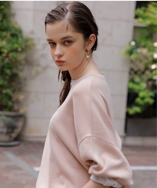 「EIMY ISTOIRE」 長袖ニット FREE ホワイト レディース_画像4