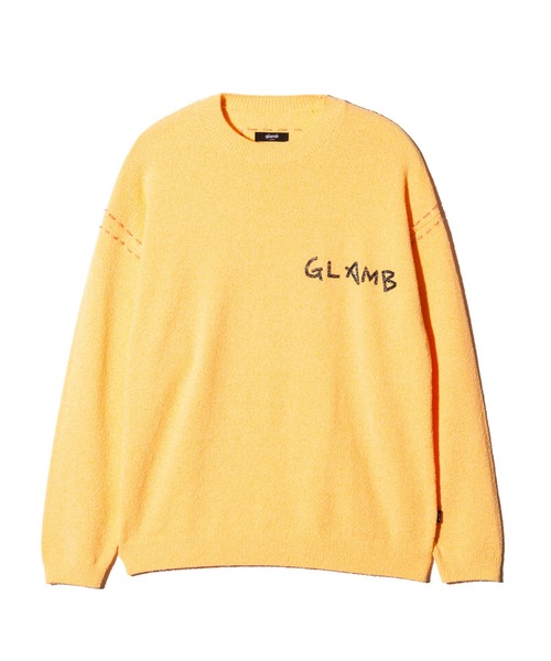 セーター ニット Hand Beaded Logo Knit / ハンドビーデッドロゴニット