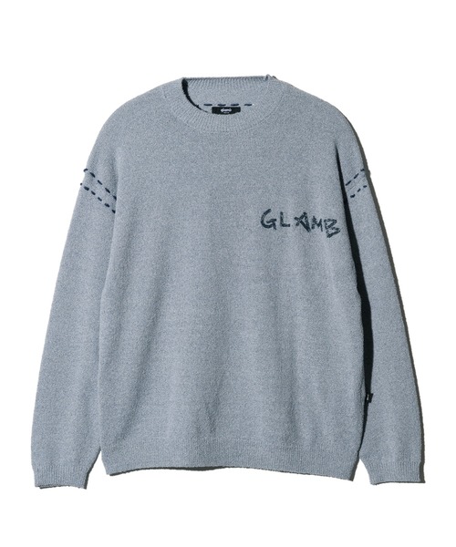 セーター ニット Hand Beaded Logo Knit / ハンドビーデッドロゴニット