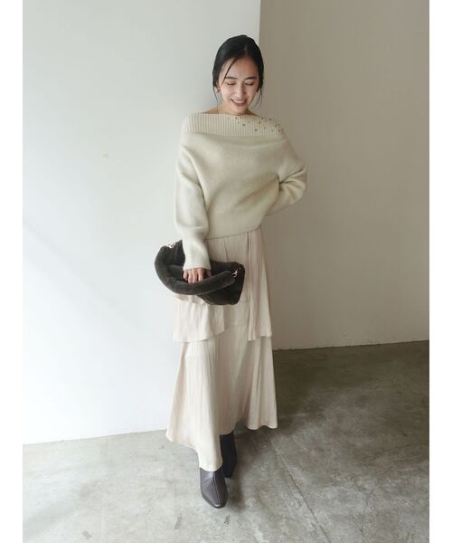 LAGUNAMOON（ラグナムーン） ニット セーター CHNラクーンブレンド