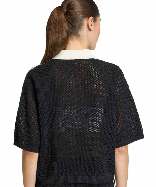 adidas（アディダス） ニット セーター adidas KNITTED CROCHET POLO