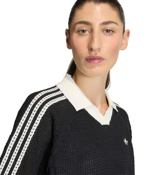 adidas ニットポロシャツ XL アディダス オリジナルス ニットポロシャツ - ホワイト | アディダス