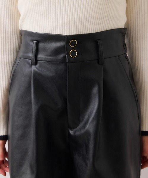 VIS（ビス） パンツ レザーショートパンツ レディース : ZOZOTOWN