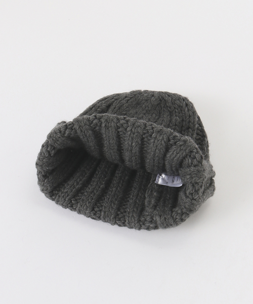 B.C STOCK（ベーセーストック） ニット帽 ニットキャップ リブ編み