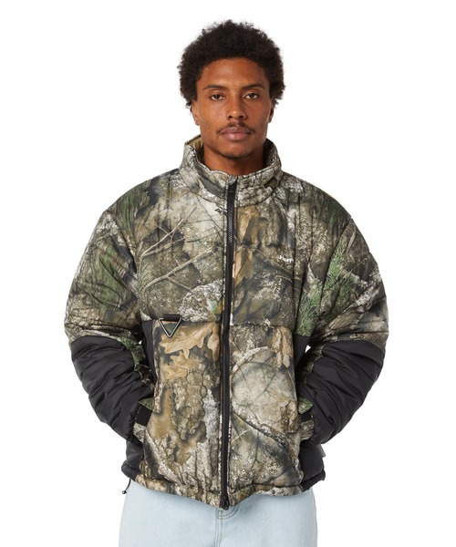 HUF（ハフ） ブルゾン アウター HUF X REALTREE SEQUOIA PUFFER メンズ