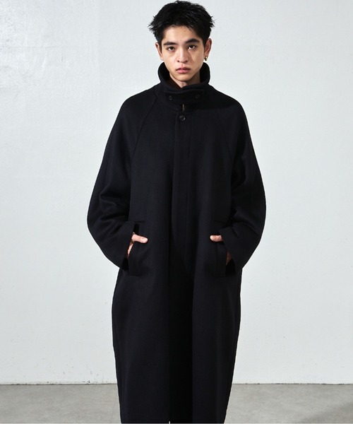 Lui's ロングコート コート アウター ルイス ブラック 黒 Lui's（ルイス） コート S ブラック メンズ : ZOZOTOWN Yahoo!店