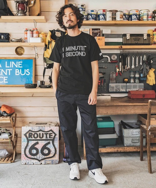 「1minute 1second」 半袖Tシャツ M ホワイト メンズ_画像4