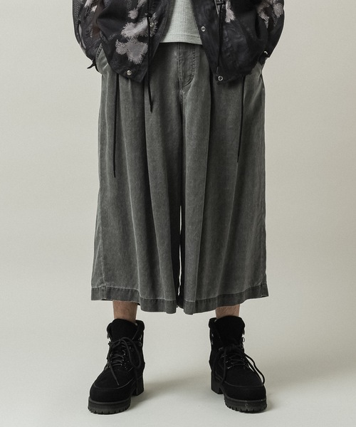 Casper John（キャスパージョン） パンツ Lyocell 100 baggy short