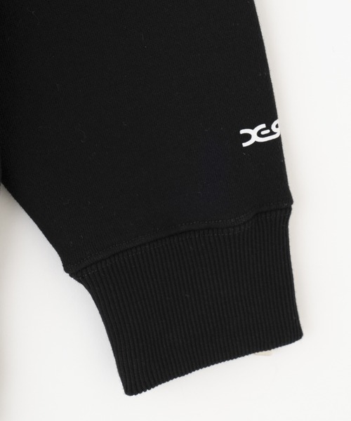 「X-girl」 プルオーバーパーカー S ブラック レディース_画像6