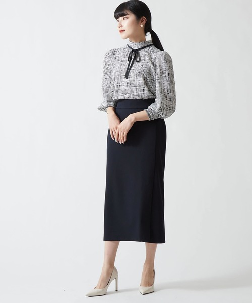 「TIARA」 タイトスカート S グリーン レディース_画像4