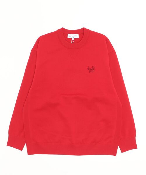 「beats per minute」 長袖ニット M レッド レディース_画像2