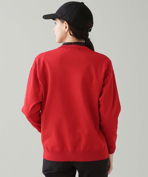 「beats per minute」 長袖ニット M レッド レディース_画像3