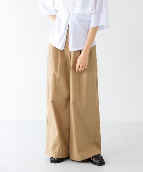 「KBF」 パンツ ONE ネイビー レディース_画像2