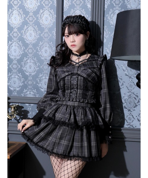 NOEMIE（ノエミー） ワンピース デコルテチョーカーリボンカフス