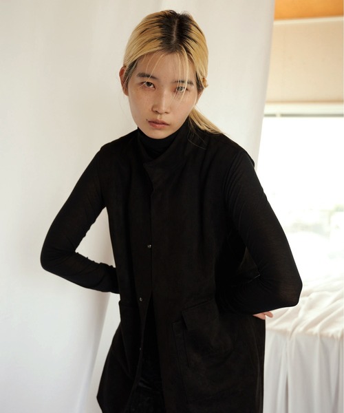 ENOF ブラック ベスト ENOF ベスト FREE ブラック レディース : ZOZOTOWN Yahoo!店 - 通販