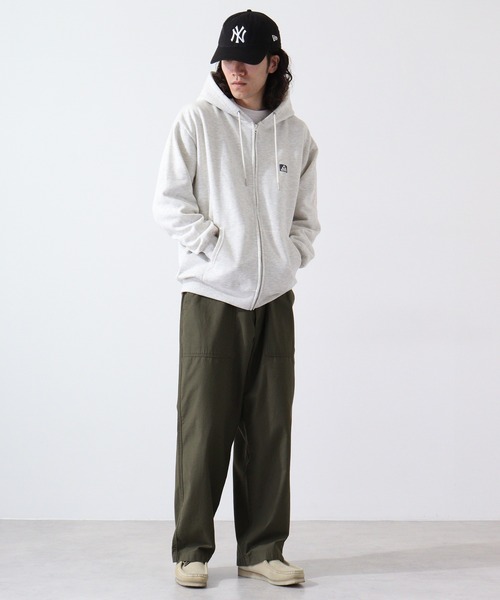 未使用 Ü bermensch フルジップパーカー オートミール 未使用 Ü