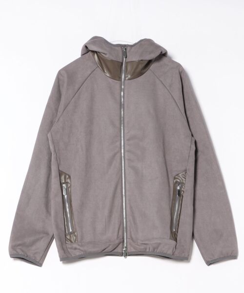MMMM パーカー 「SR」「it」「MMMM」バックサイドフリース スウェード 