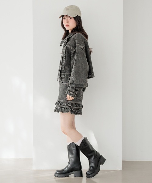 Heather（ヘザー） ジーンズ デニム デニムパンツ ハイウエストデニム