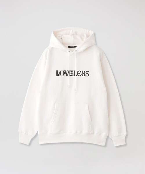 「LOVELESS」 プルオーバーパーカー M ブラック メンズ_画像4