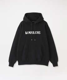 「LOVELESS」 プルオーバーパーカー M ブラック メンズの画像5