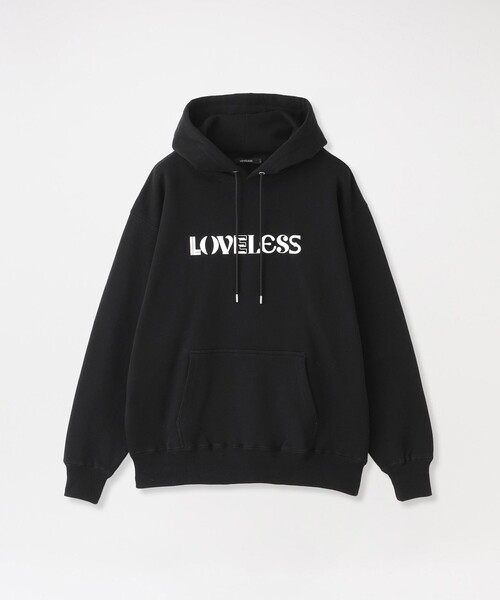 「LOVELESS」 プルオーバーパーカー M ブラック メンズ_画像5
