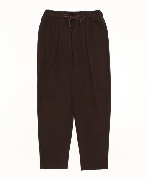 「SHIPS」 イージーパンツ 38 ブラウン レディース_画像2