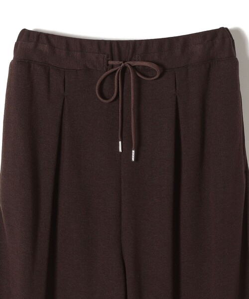 「SHIPS」 イージーパンツ 38 ブラウン レディース_画像6