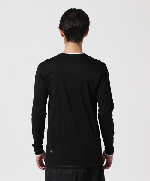 「FranCisT_MOR.K.S.」 長袖Tシャツ 4 ホワイト メンズ_画像4