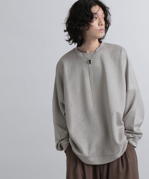 「HARE」 長袖Tシャツ SMALL グレー メンズ_画像8