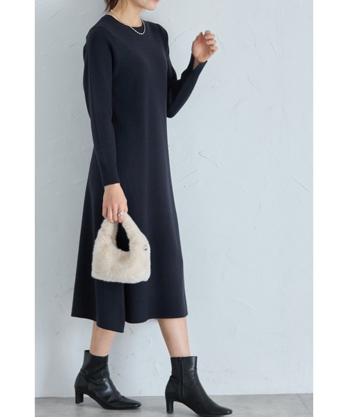 「&. NOSTALGIA」 タートルネックニット FREE グレー レディース_画像8