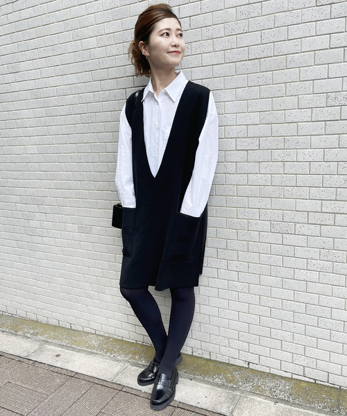 【新品】Spick and Span ニットベスト グレー Spick＆Span（スピック アンド スパン） 「Spick & Span」 ニット