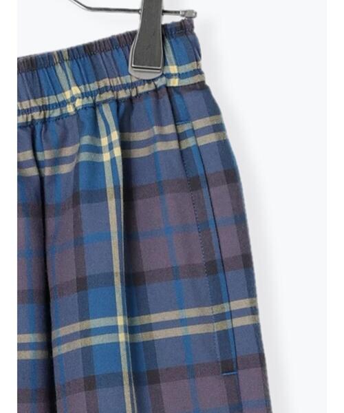 「sm2rhythm」 イージーパンツ フリ- ブラック レディース_画像5