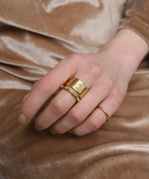 「TEN.」 リング #11 ゴールド レディース_画像5