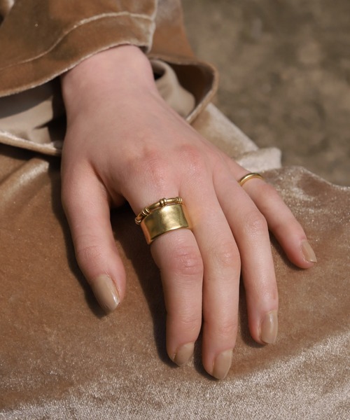「TEN.」 リング #11 ゴールド レディース_画像9