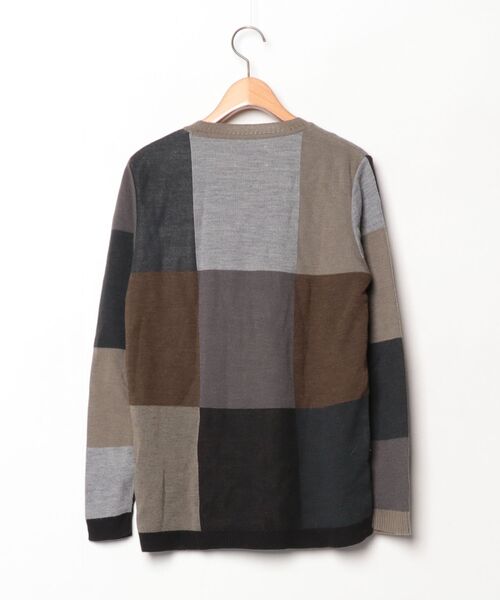 「STUDIOUS」 長袖ニット 1 グレー メンズ_画像2