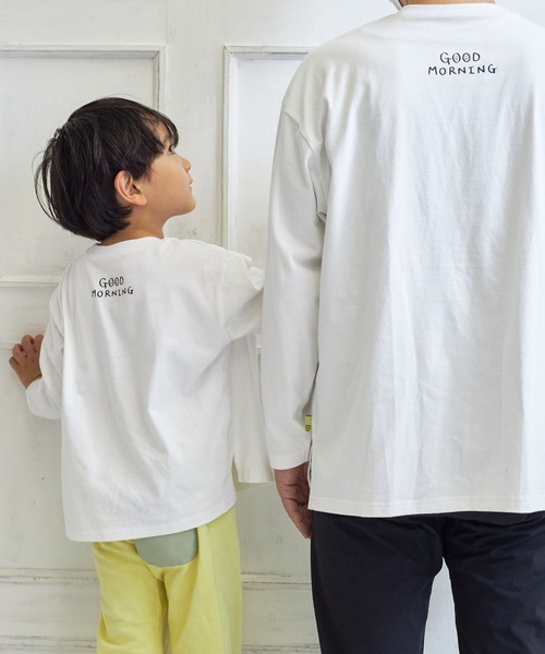 「MAKE YOUR DAY」 長袖Tシャツ M ブラック メンズ_画像4