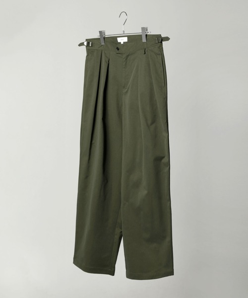 「Bleme」 チノパンツ M ブラウン メンズ_画像4